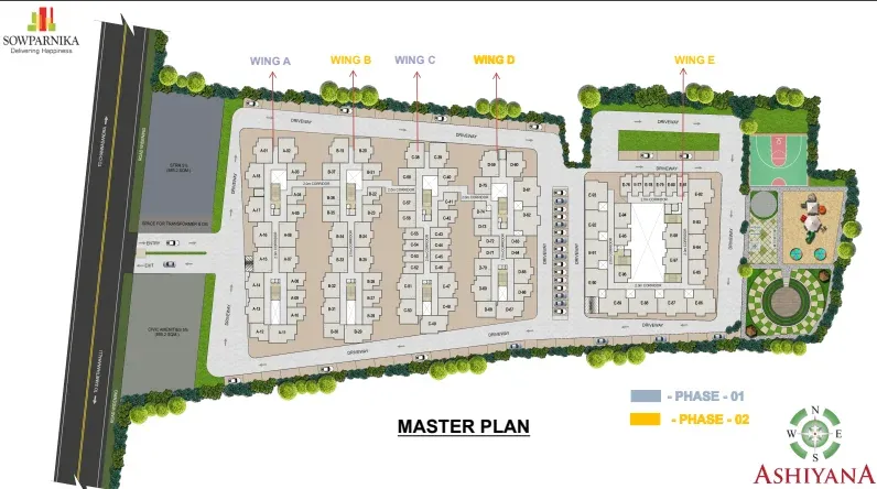 Sowparnika Ashiyana Phase 2 Master Plan Image