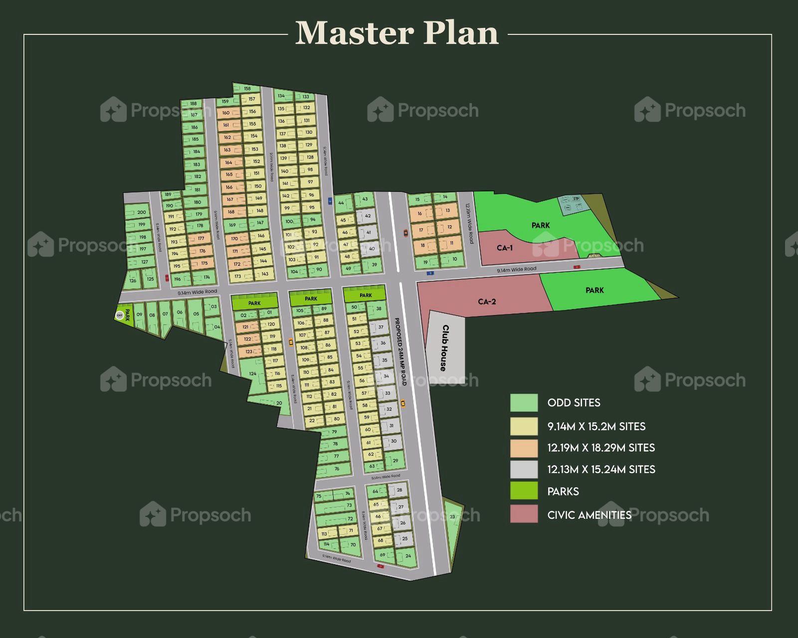 Lake Estates Master Plan Image