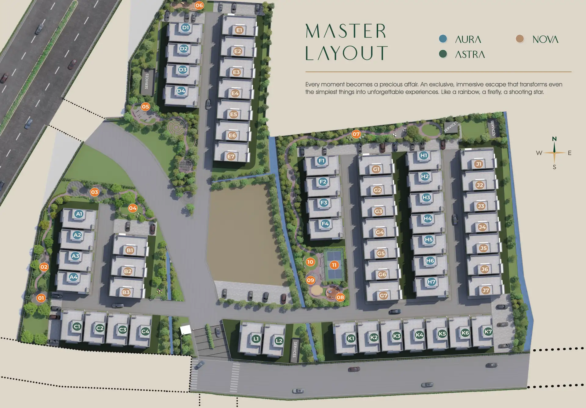 Riviera Sky Master Plan Image