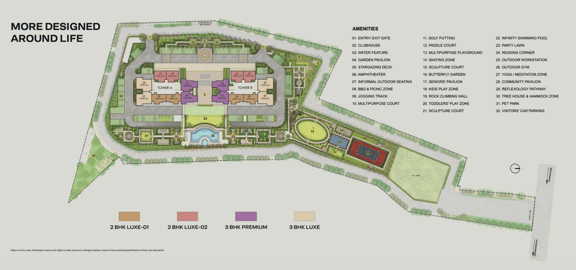 Godrej Regent Park Master Plan Image