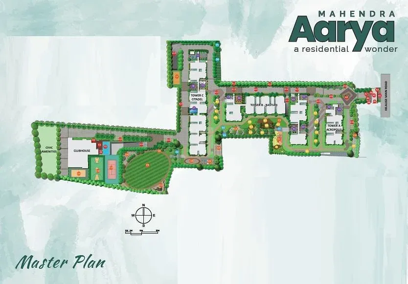 Mahendra Aarya Master Plan Image