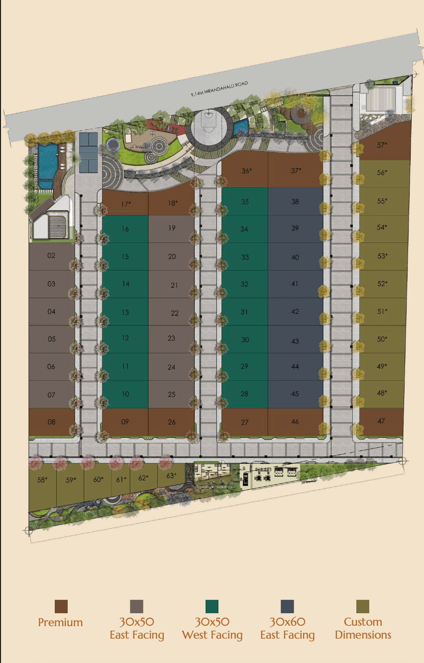 Aakruthi Roots & Rays Master Plan Image
