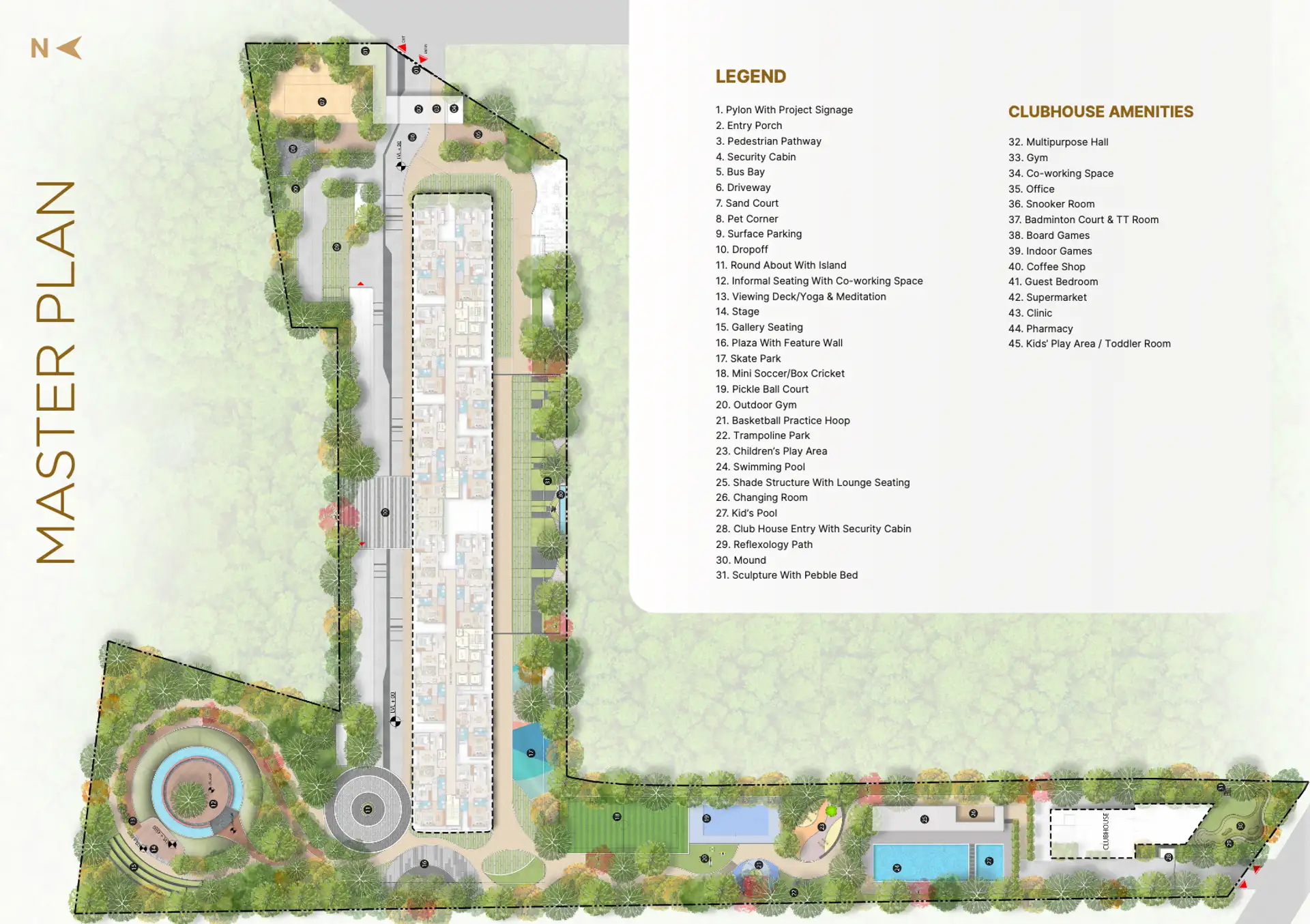 Amberstone Vectra Master Plan Image