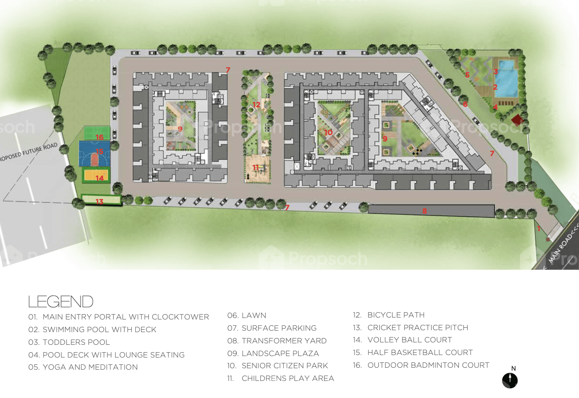 Sowparnika Indradhanush Master Plan Image