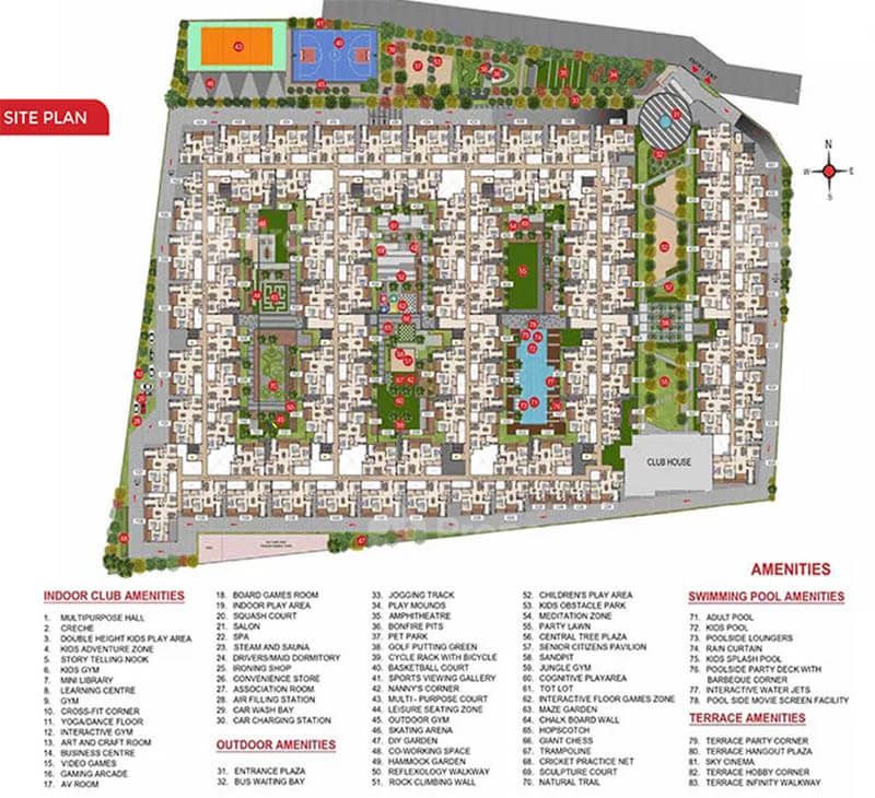 Casagrand Amor Master Plan Image