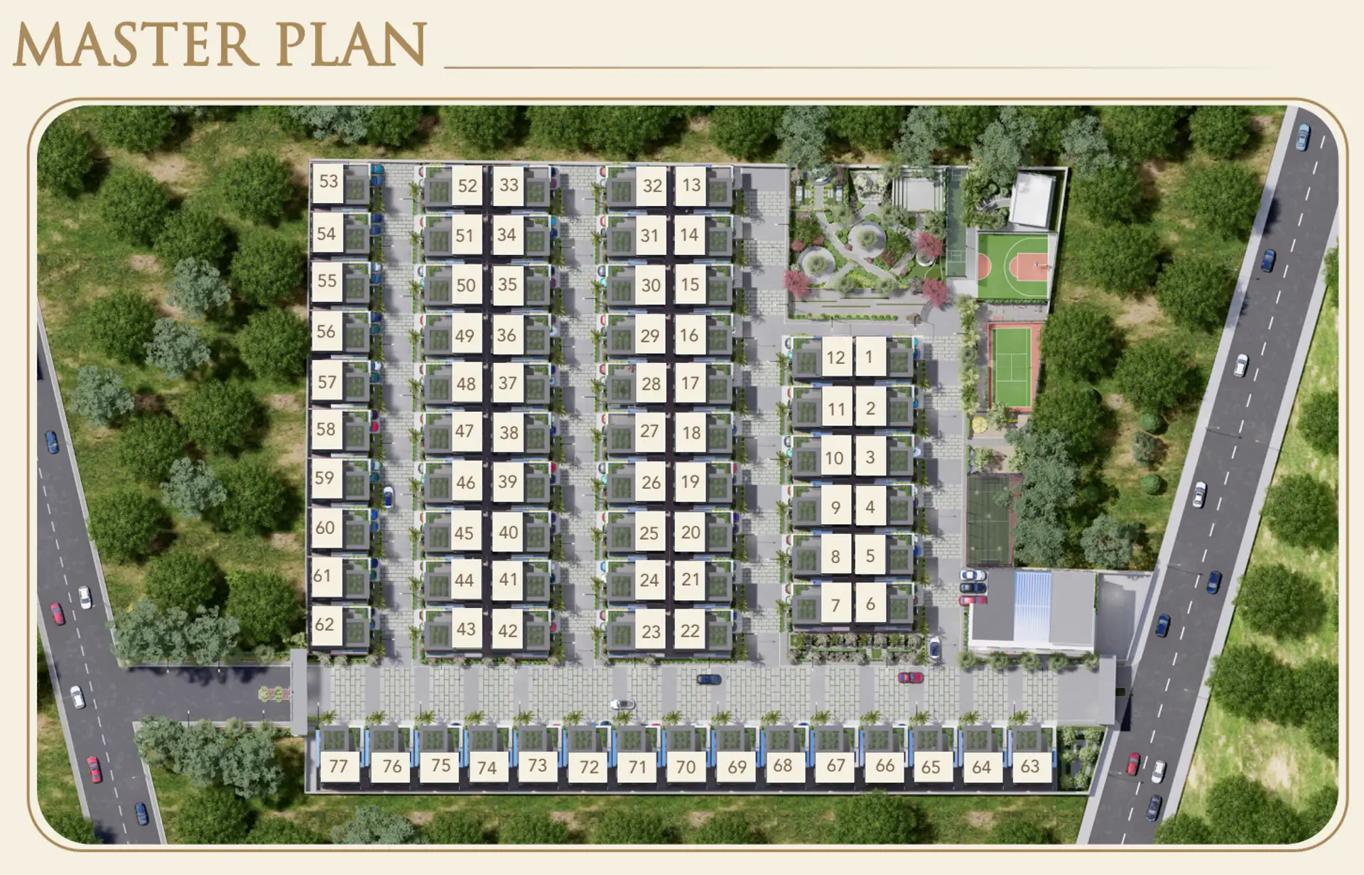 Tattvam Villas Master Plan Image