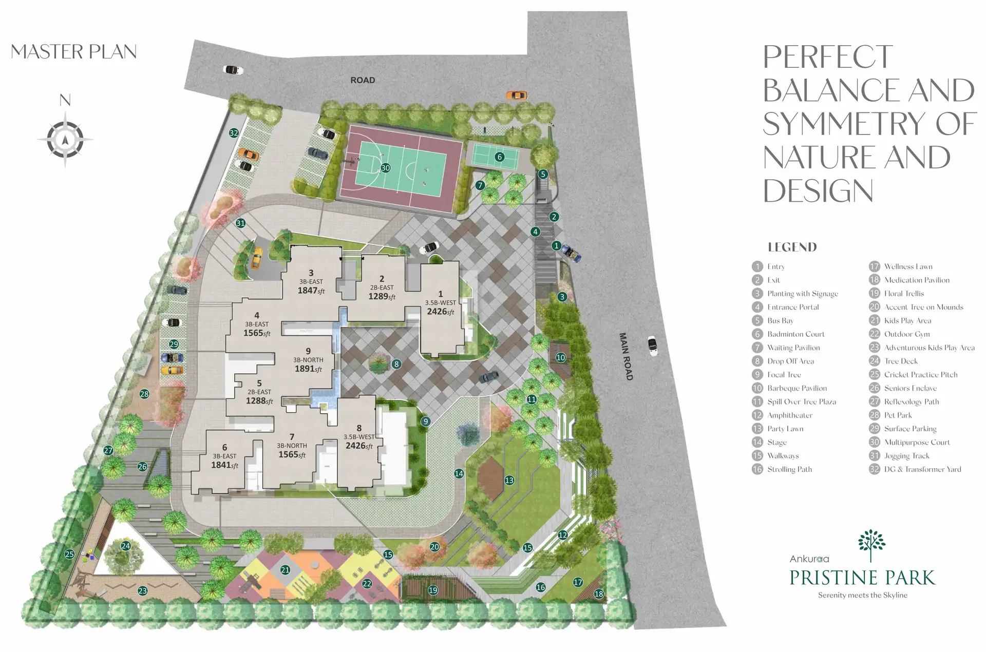 Ankuraa Pristine Park Master Plan Image