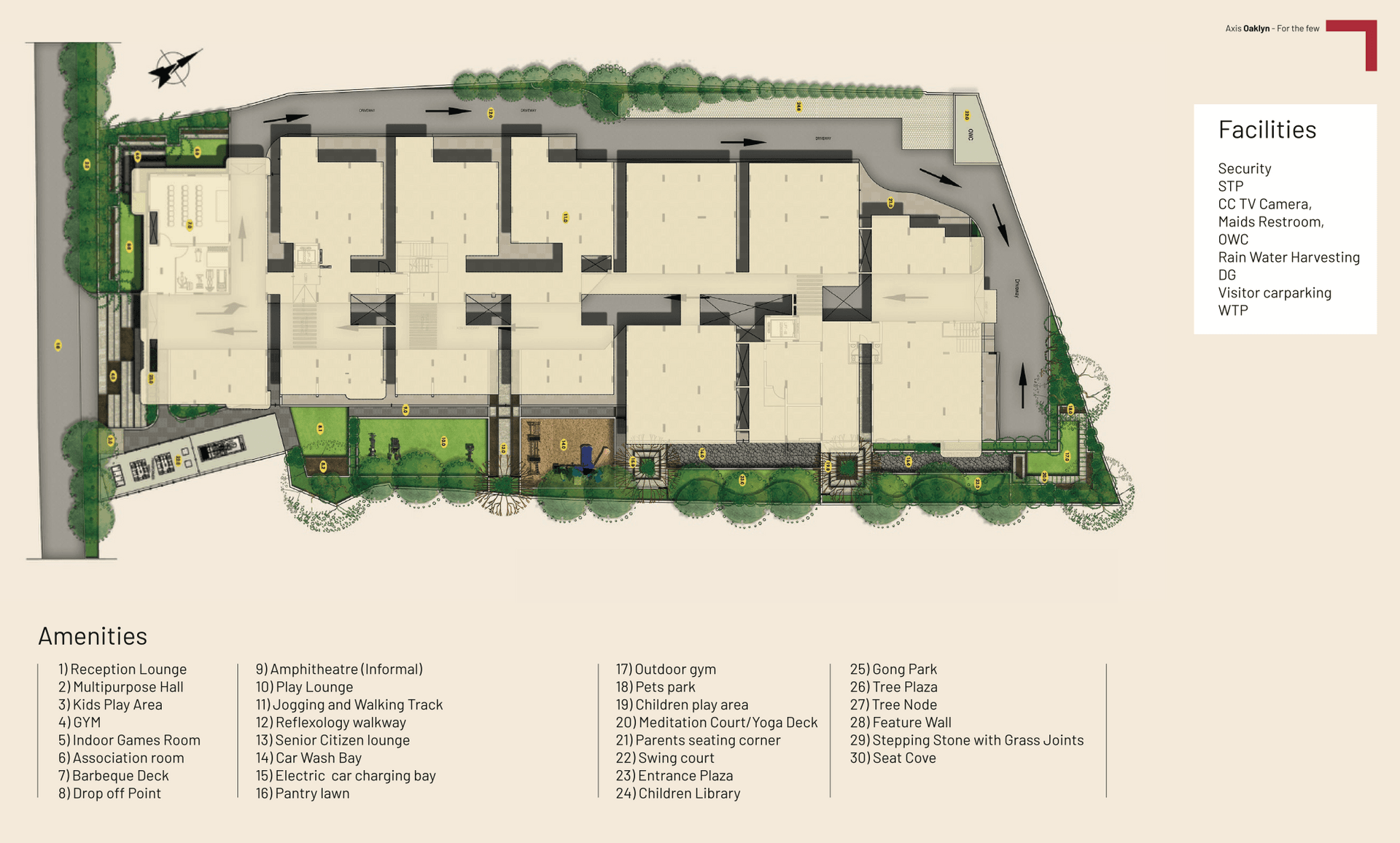 Axis Oaklyn Master Plan Image