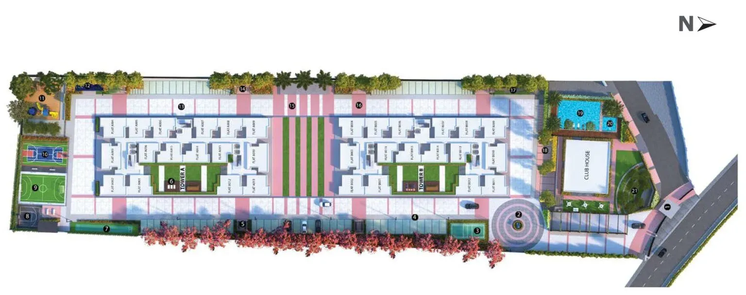 Nambiar Millennia Master Plan Image