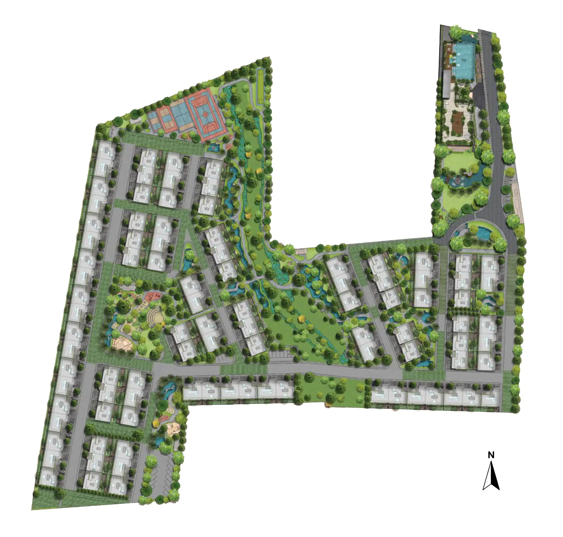 White Lotus Amanvana Master Plan Image