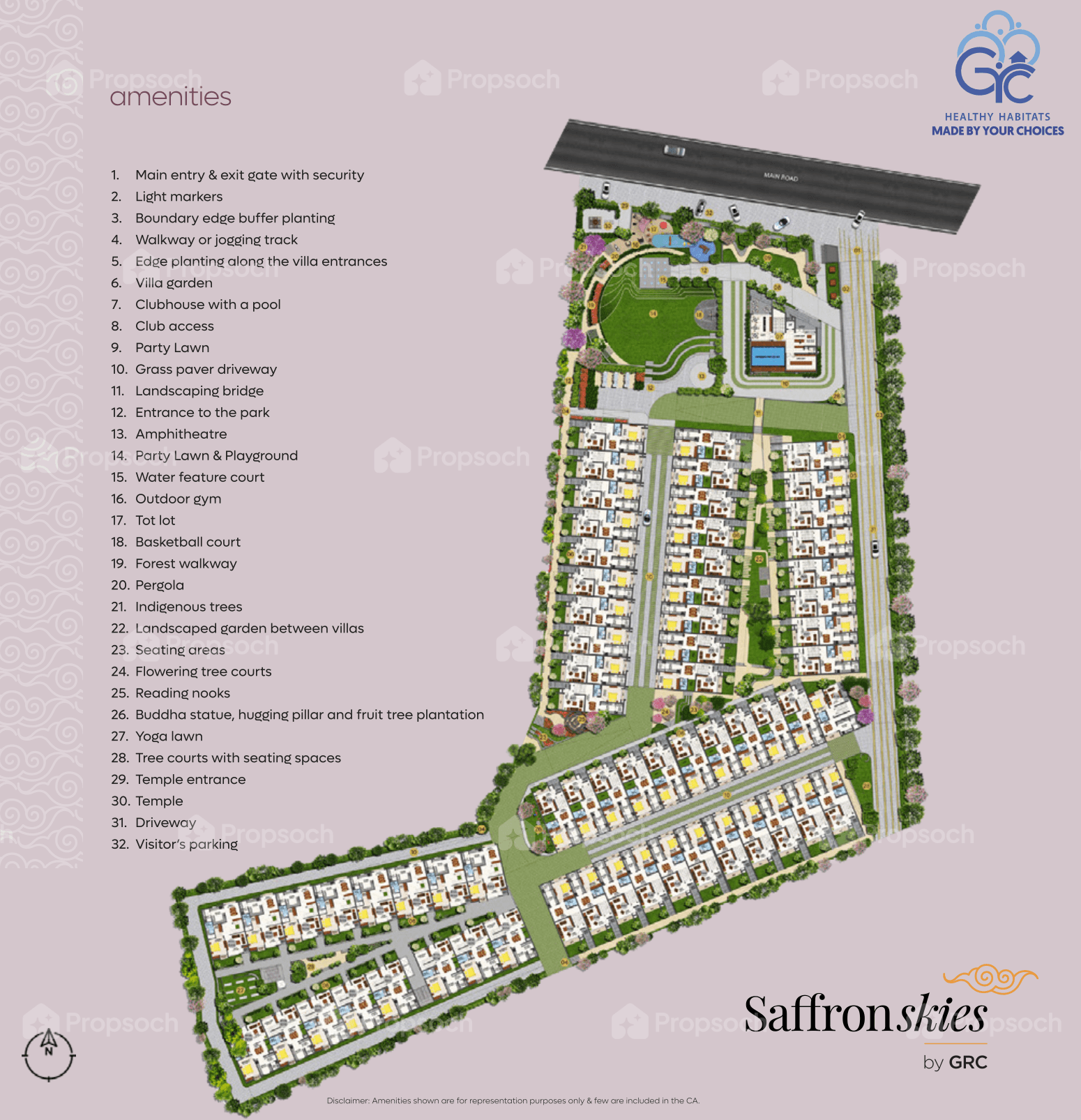 Saffron Skies Master Plan Image