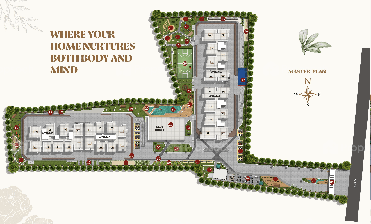 United Sai Greenwoods Master Plan Image