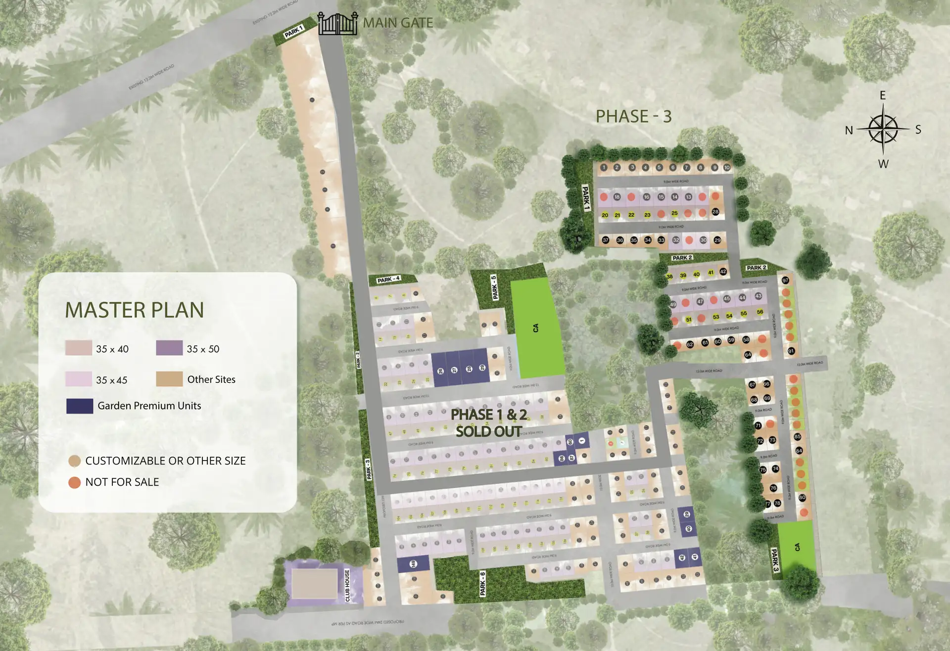 Grand La Palazzo Master Plan Image