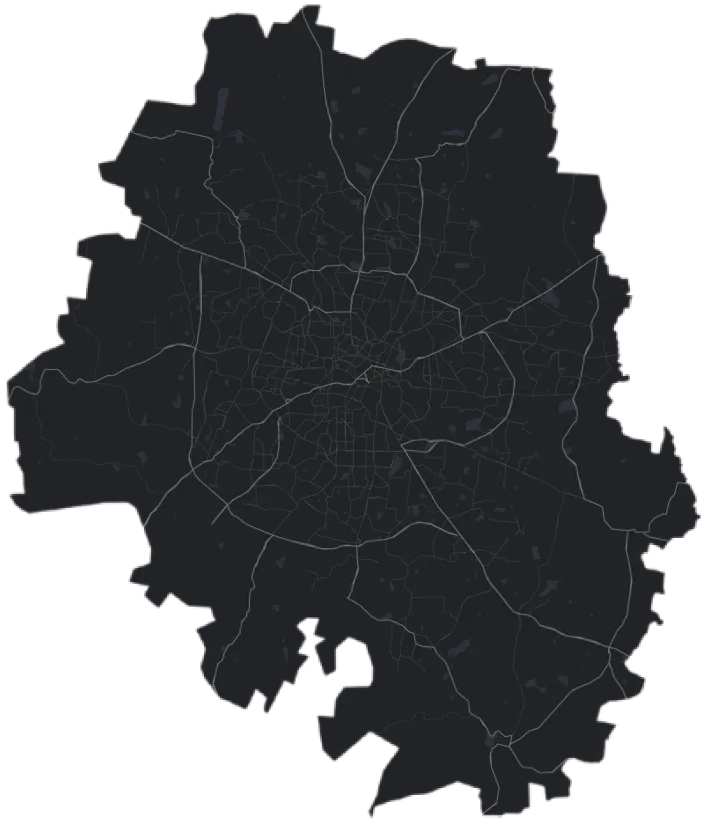 Bangalore Map of Bangalore