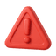 Waring Sign Icon