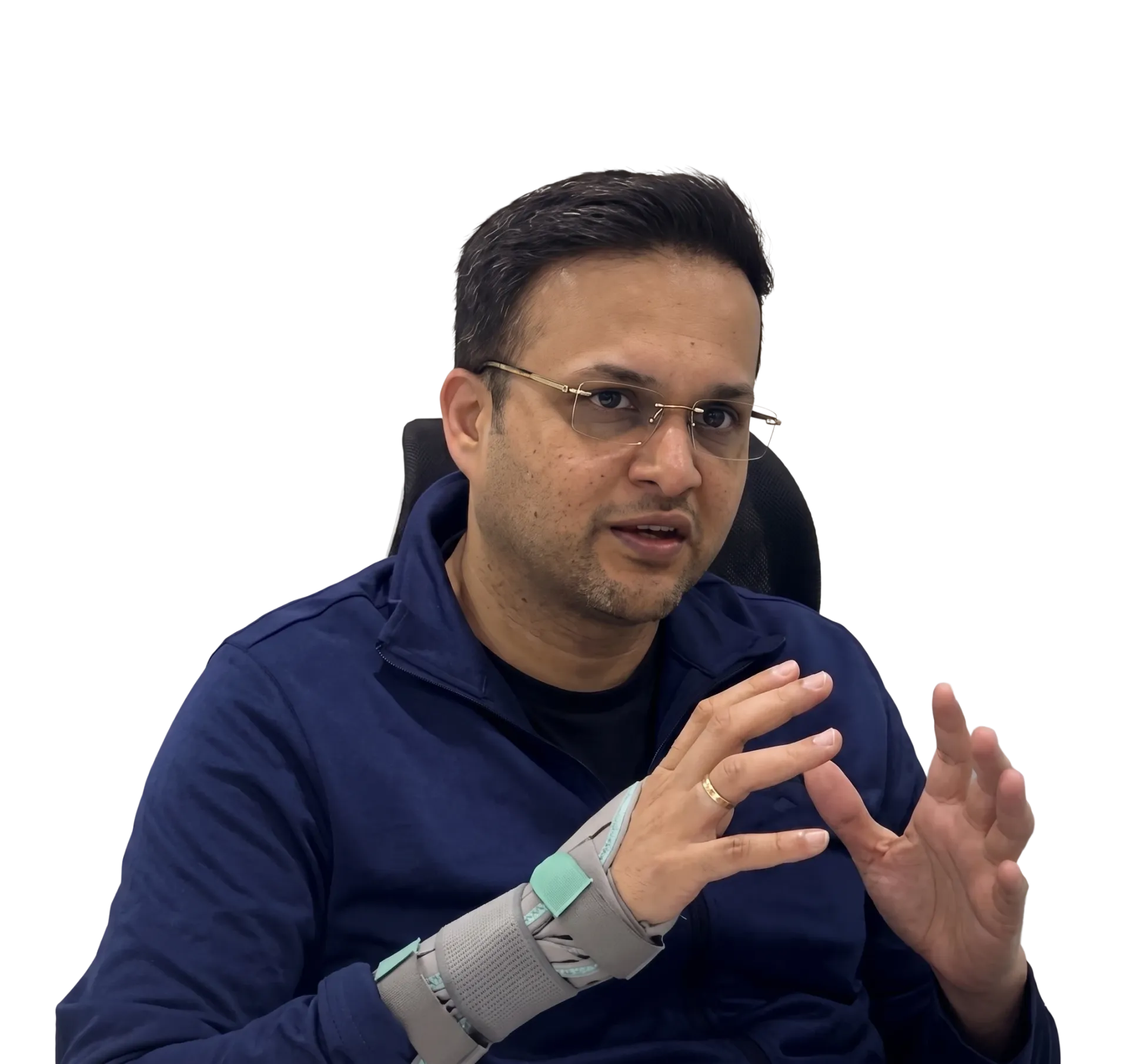 Ashish Acharya, CEO of Propsoch, discussing NRI home buying